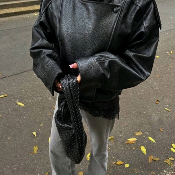 Viral Sensation Faux Leather Jacket - Picture 2 of 4